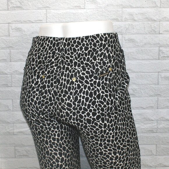 MICHAEL MICHAEL KORS Jean Leggings Animal Print Jeggings Colored Denim Small - Picture 3 of 13